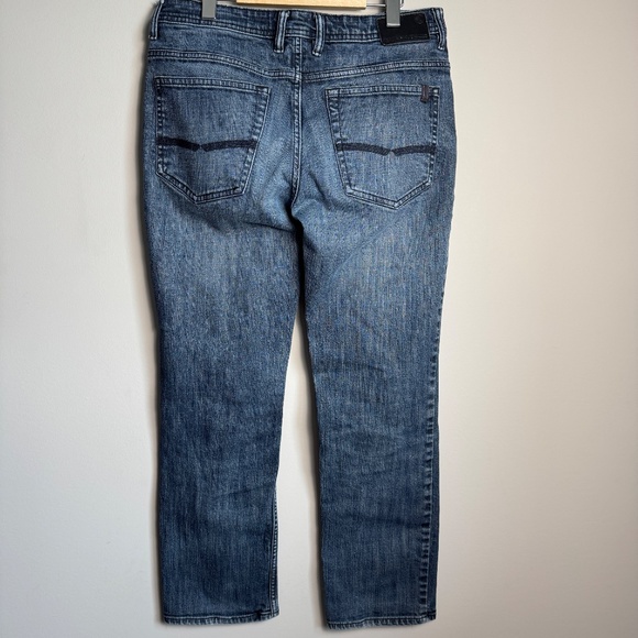 Buffalo David Bitton Men's Jack-X Slim Straight Stretch Blue Jeans 32x30 Western - Picture 6 of 16